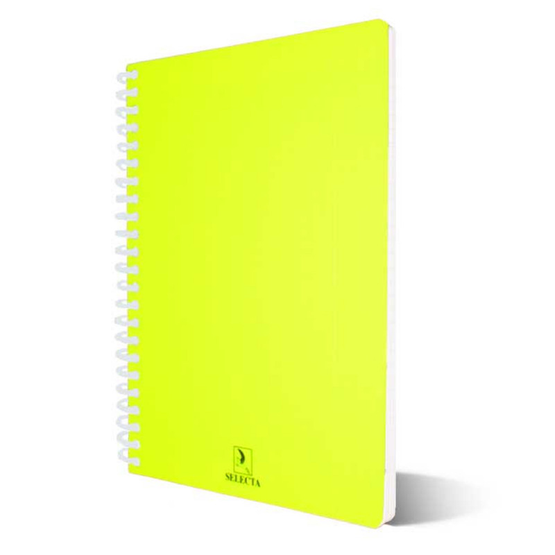 Cahier Spirale SELECTA Wireo Couleurs Fluo 300P