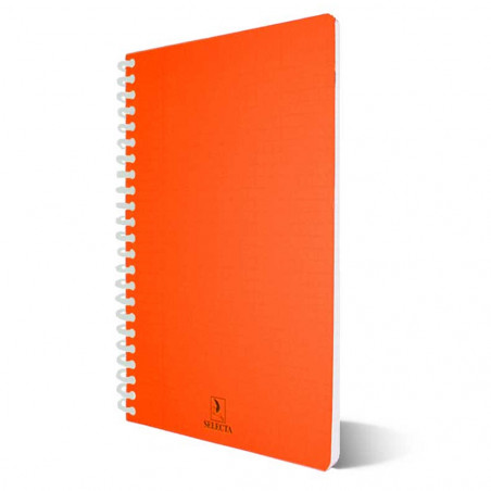 Cahier Spirale SELECTA Wireo Couleurs Fluo 200P
