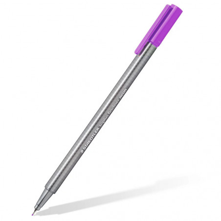 6 Feutres Fins Triplus de couleurs Flamingo STAEDTLER