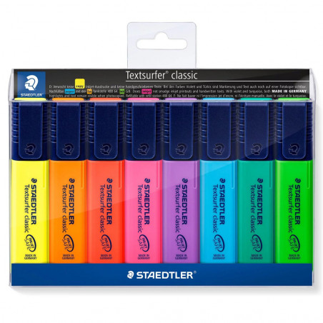 8 Marqueurs Classique Fluo STAEDTLER