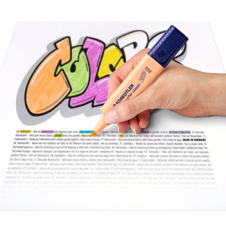 10 Marqueurs Classique Pastel STAEDTLER