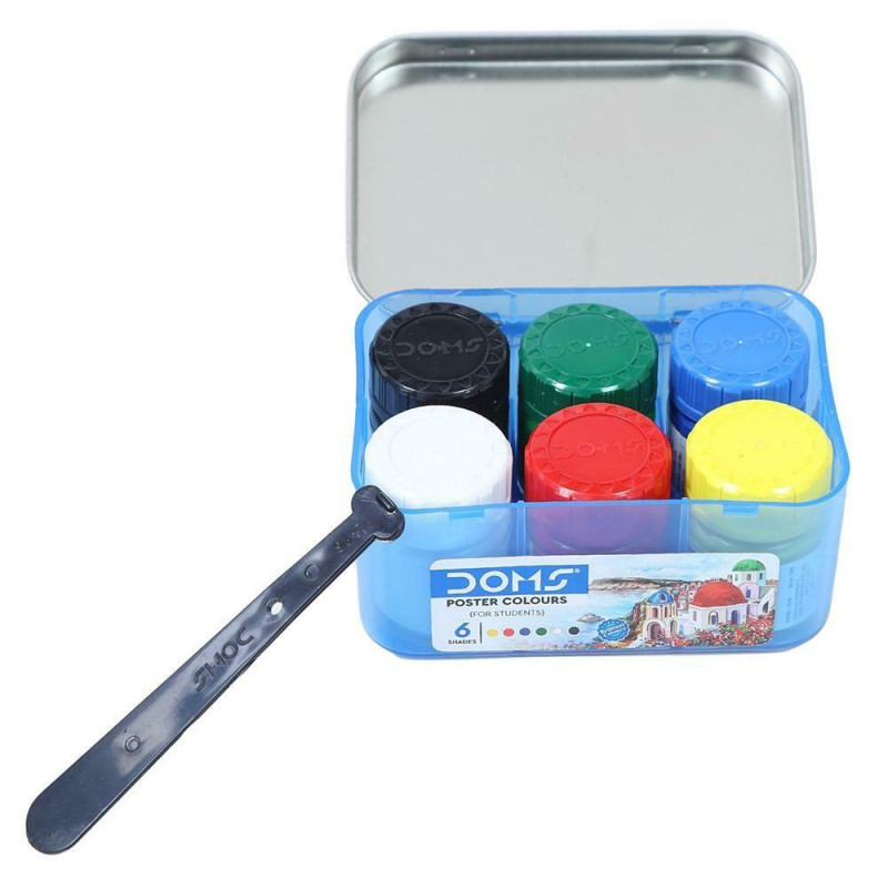 Boite de 6 Gouaches - Doms