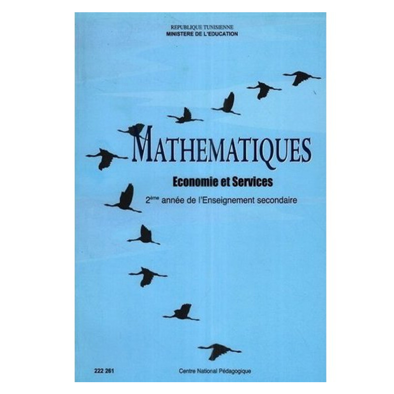 2ème Economie Livre Mathématiques