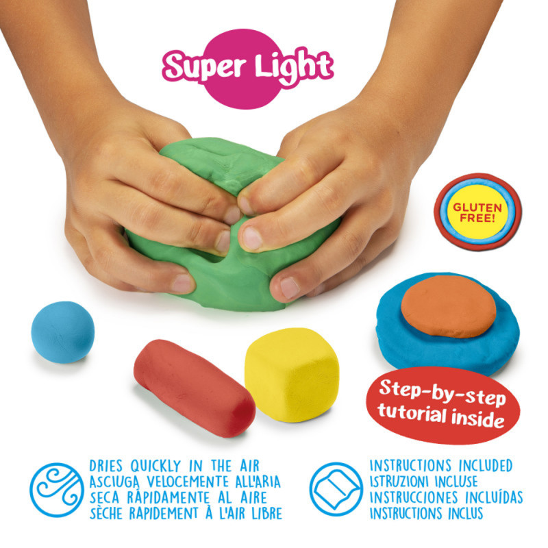 Pâte à Modeler Modelight Canard 3 Couleurs - Carioca