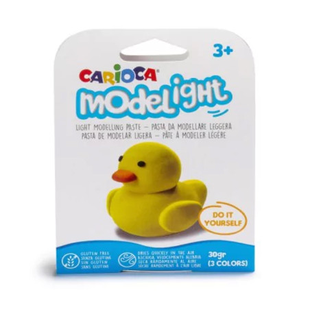 Pâte à Modeler Modelight Canard 3 Couleurs - Carioca