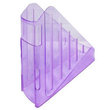 Porte-Revues En Plastique ARDA Violet Transparent