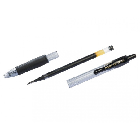 Stylo Roller Gel PILOT G2 - Pointe Moyenne 0.7