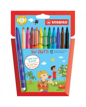 FEUTRES STABILO 12 TRIO FRUTTI
