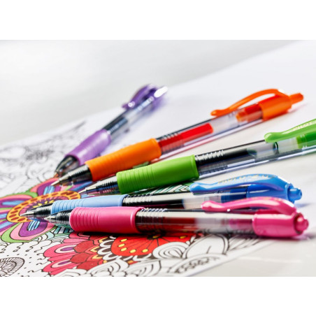 Stylo Roller Gel PILOT G2 - Pointe Moyenne 0.7