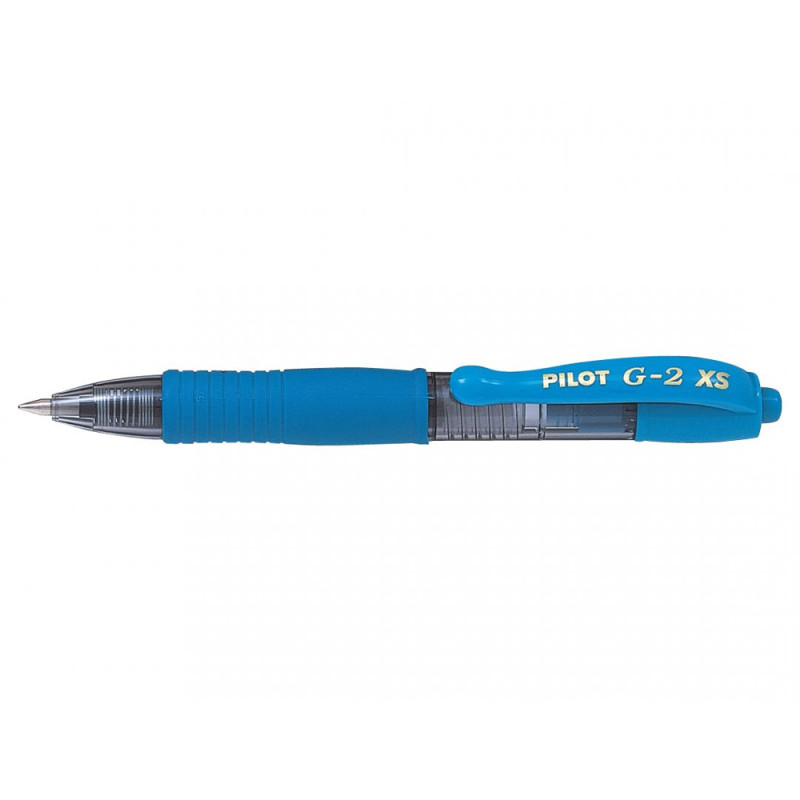 Stylo Roller Gel PILOT G-2 XS Pixie - Pointe Moyenne - Turquoise