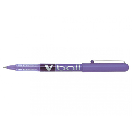 Stylo Roller PILOT V-Ball 05 - Pointe Fine - Violet