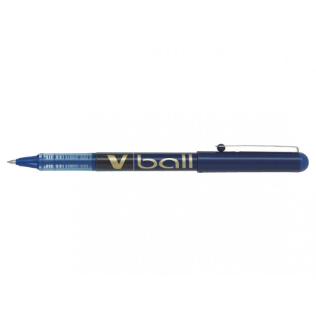 Stylo Roller PILOT V-Ball 07 - Pointe Moyenne - Bleu