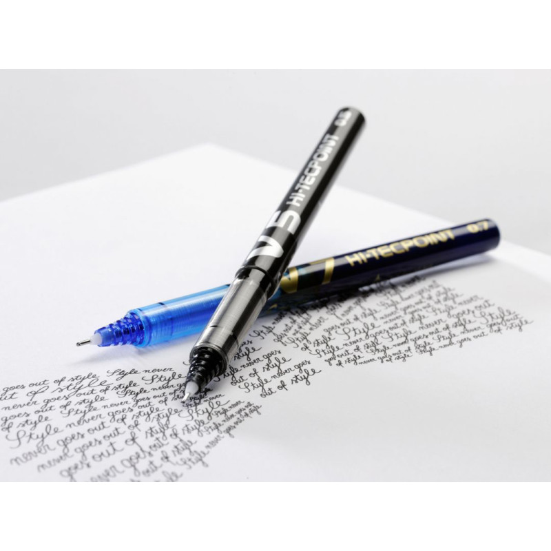 Stylo Roller PILOT V5 Hi-Tecpoint 0.5 - Pointe Fine
