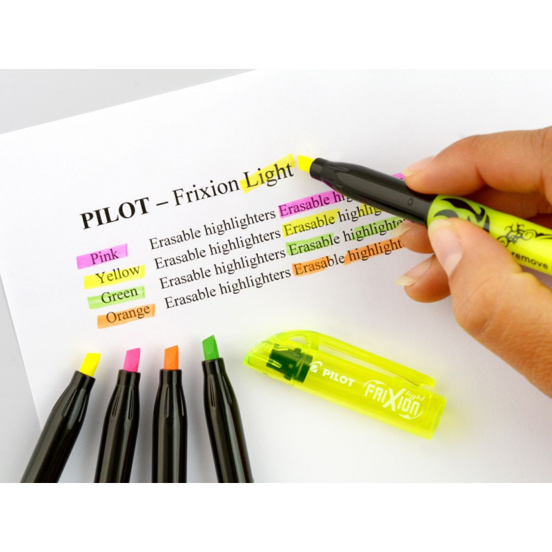 Surligneur Fluo PILOT Frixion Light - Pointe Moyenne