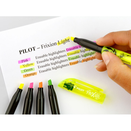 Surligneur Fluo PILOT Frixion Light - Pointe Moyenne