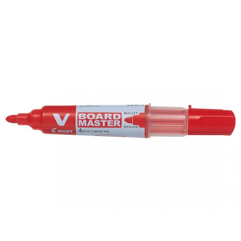 Marqueur Tableau Blanc PILOT - Rechargeable - Rouge