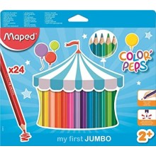 CRAYONS COUL MAPED 24/18 MAXI 834013