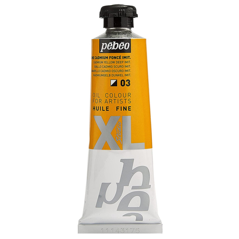 Huile Fine Xl 37 ml Jaune Cadmium Foncé Imitation PEBEO