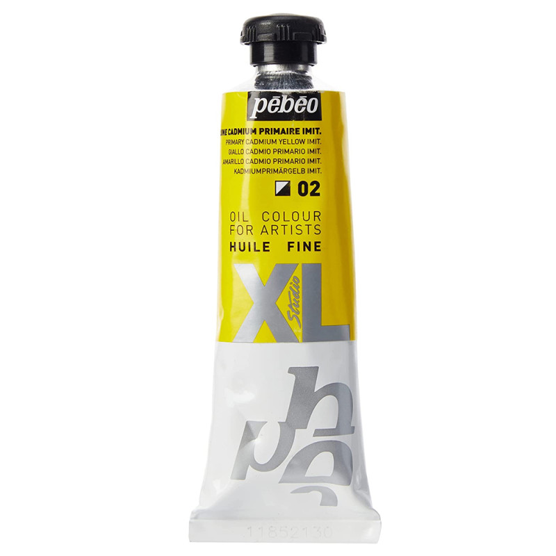 Huile Fine Xl 37 ml Jaune Cadmium Primaire Imitation PEBEO