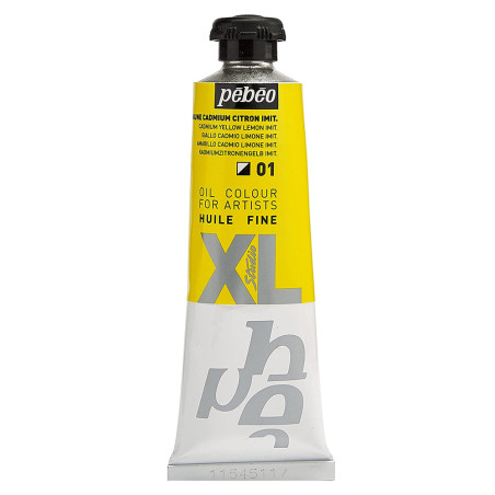 Huile Fine Xl 37 ml Jaune Cadmium Citron Imitation PEBEO