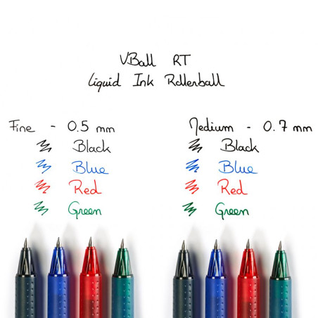 Recharge Stylo Roller PILOT V-Ball RT 0.7 - Bleu