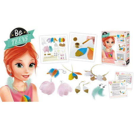 Be Teens Bijoux Plumes BUKI