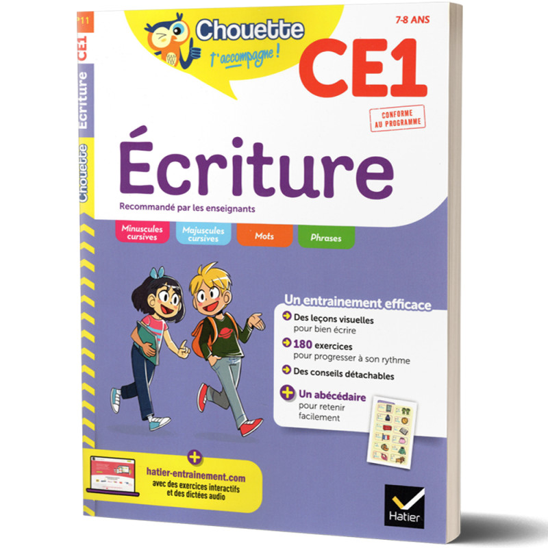 Ecriture CE1 7/8ans - Chouette t'accompagne - HATIER