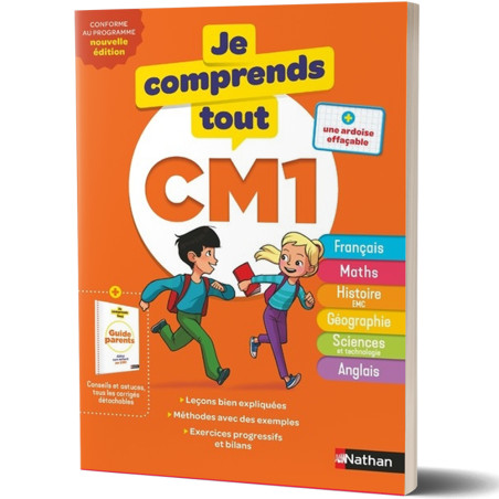 Je Comprends Tout - CM1 - Toutes les matières - Nathan