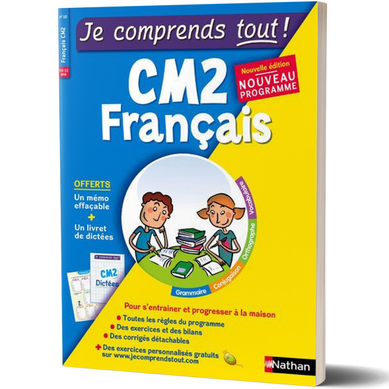 Je comprends tout ! Français CM2 - Nathan