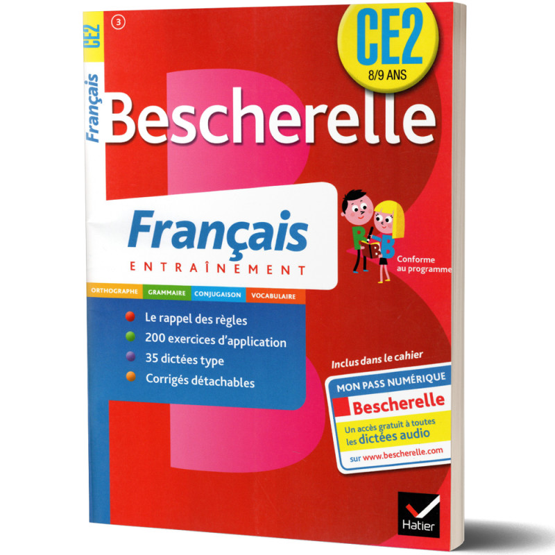 Bescherelle Français Entraînement - CE2 8/9 ans - Hatier