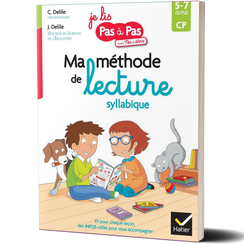 Ma Méthode de Lecture Syllabique CP 5/7ans - Je lis pas à pas - Hatier