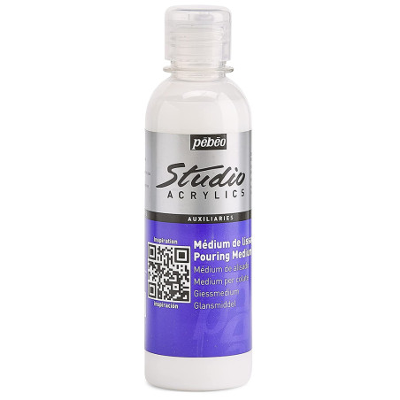 Studio Acrylics Medium Lissage Flacon 250 ml PEBEO