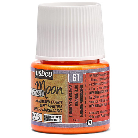 Fantasy Moon Orange Fluorescent 61 PEBEO 45Ml
