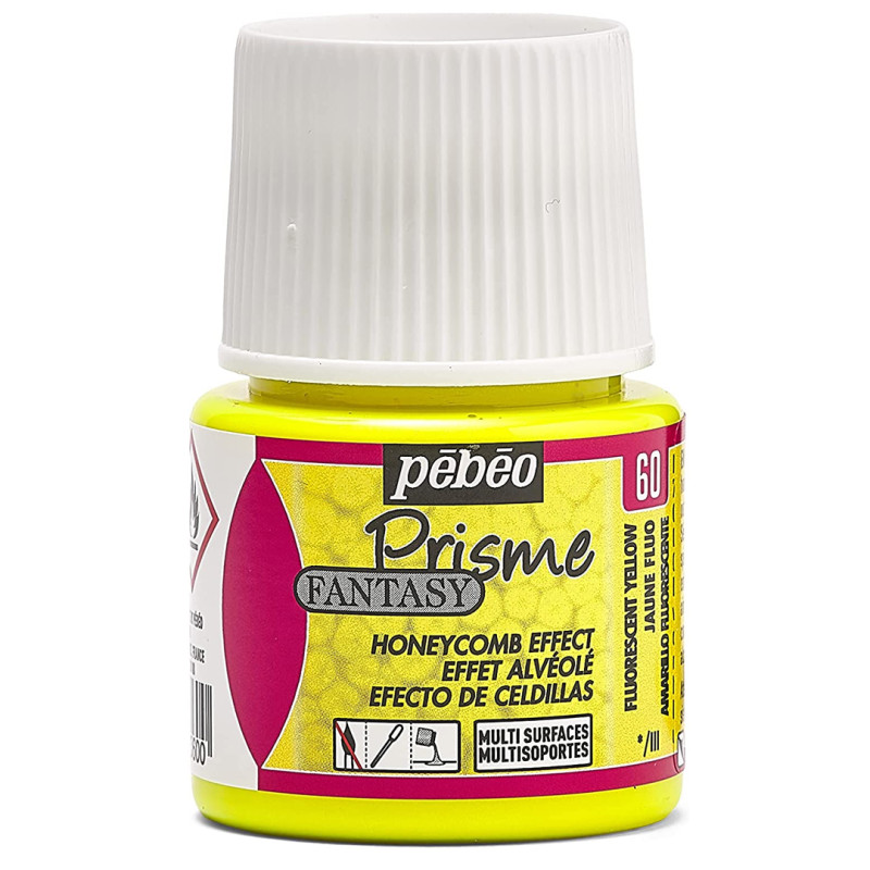 Fantasy Prisme Jaune Fluo 60 PEBEO 45Ml