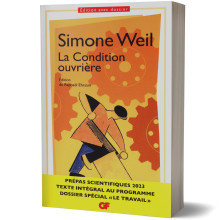 La Condition ouvrière, Simone Weil - Prépas Scientifiques 2023 - Edition avec Dossier - GF Flammarion