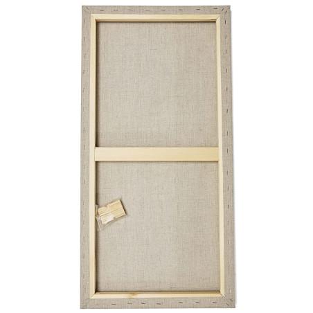 Châssis 3D ‎Lin Naturel Double Carée 40x80 cm PEBEO