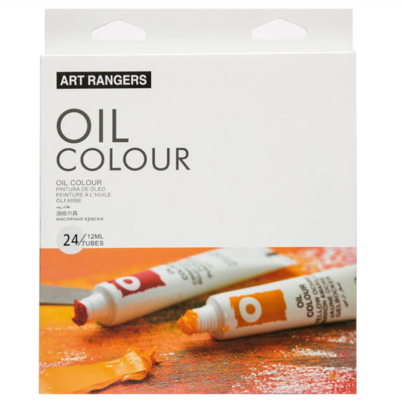 24 Tubes De Couleur à L'huile 12ml ART RANGERS