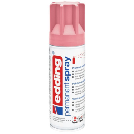 Spray Acrylique Permanent 200ml, Mauve Mat - Edding