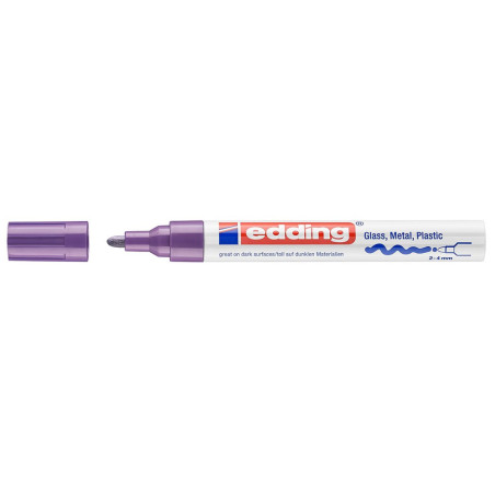 Marqueur Peinture 2-4 mm Violet EDDING