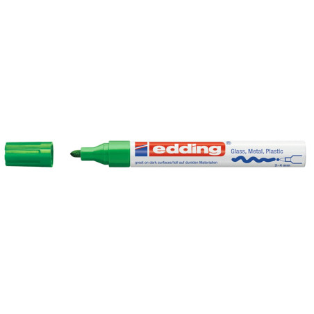 Marqueur Peinture 2-4 mm Vert EDDING
