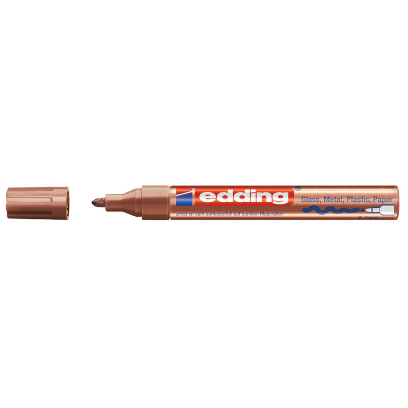 Marqueur Peinture 2-4 mm Cuivre EDDING