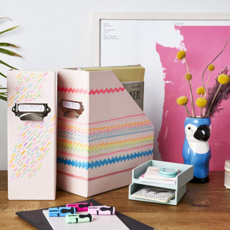 Pochette De 4 Mini Surligneurs Fluo EDDING