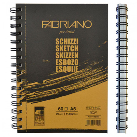 Sketch Book A5 FABRIANO 60 Feuilles