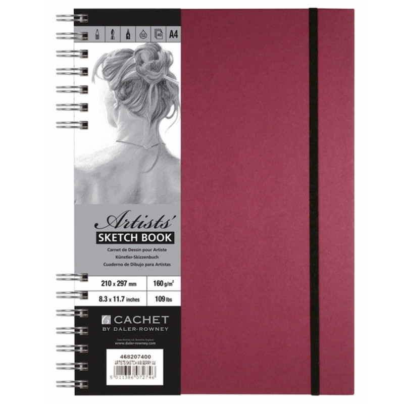 Sketch Book A4 Artist's DALER ROWNEY 50 Feuilles