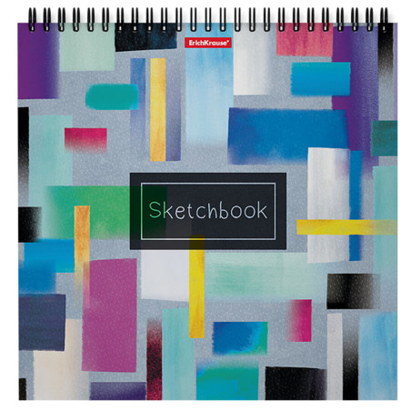 Sketchbook Spirale 40 Feuilles, 22x22cm - ErichKrause