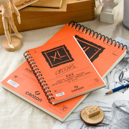 Sketch Book A5 CANSON 60 Feuilles 90g/m²