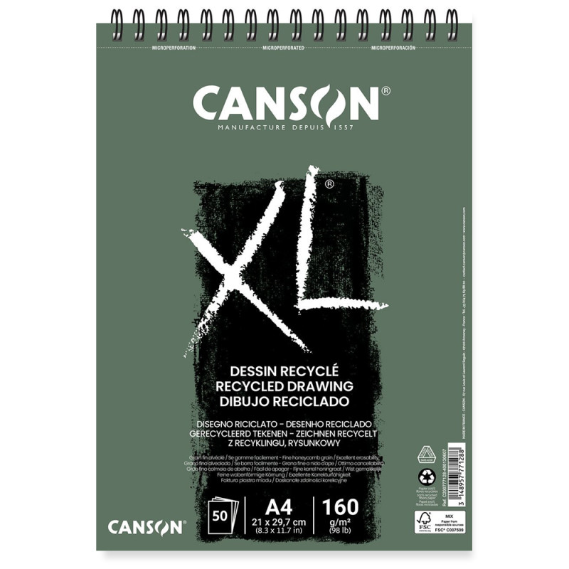 Bloc Croquis CANSON A4 50 Feuilles