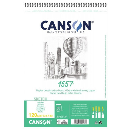 Bloc Croquis CANSON A3+ 50 Feuilles