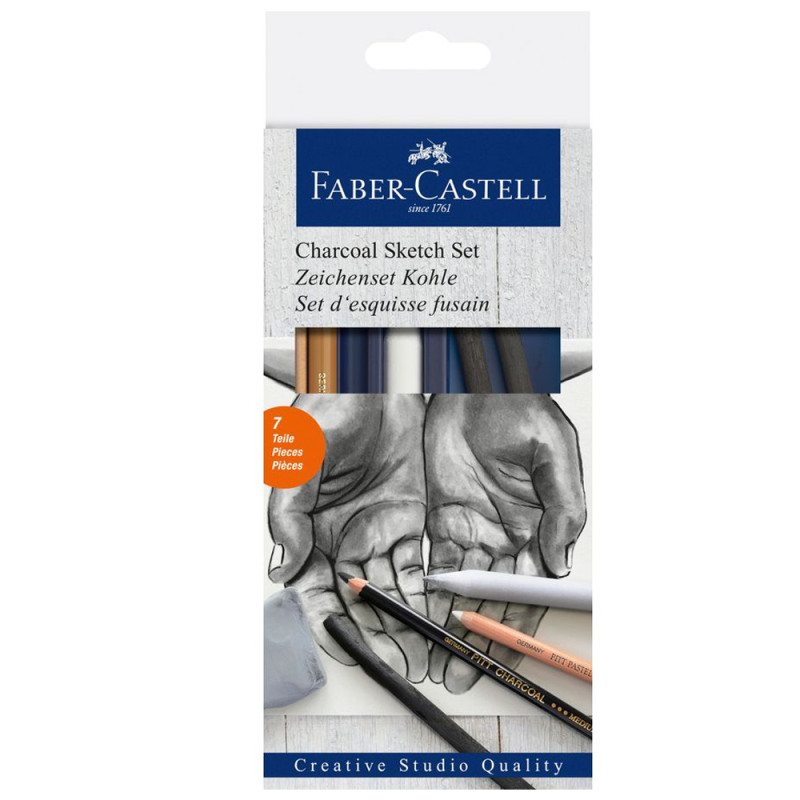 Set de Dessin Fusain Goldfaber - FABER CASTELL