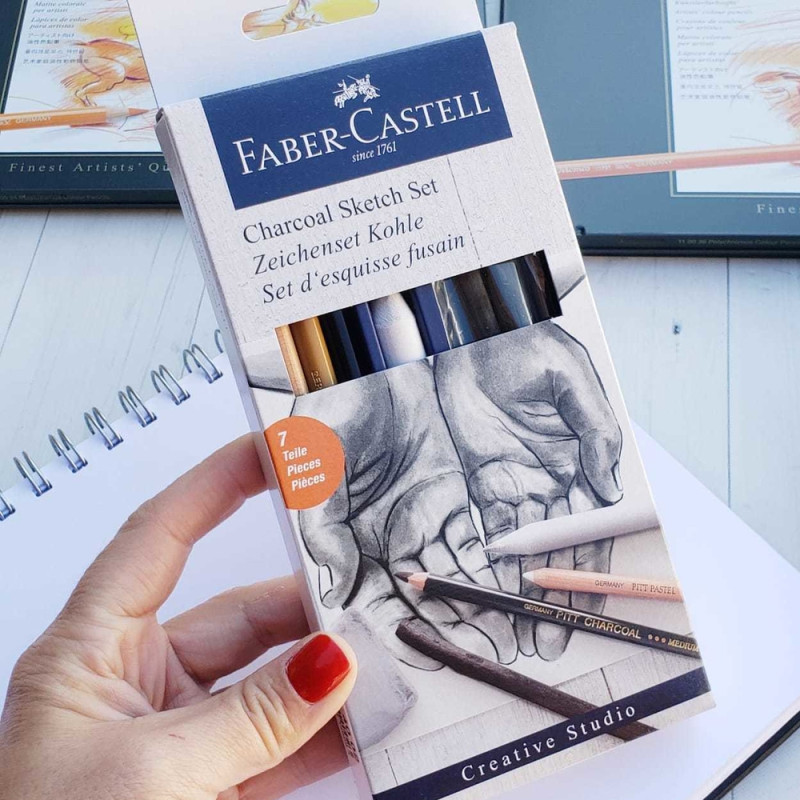 Set de Dessin Fusain Goldfaber - FABER CASTELL thumbnail